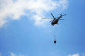 Free Helicopter Flying Water Royalty Free Stock Photos - 3061188