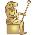 Free God Ra (golden) Stock Photography - 3078992