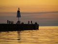Free Sunset At The Pier Stock Photo - 3087380