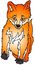 Free Sitting Fox Royalty Free Stock Images - 3105509