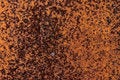 Free Orange Rusty Metal Surface Stock Photography - 3127012
