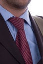 Business man tie detail