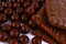 Free Chocolate Sweets Against White Stock Photos - 3153673