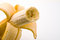 Free Half Peeled Bit Banama Royalty Free Stock Photos - 3154918