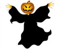 Free Flying Jack O Lantern Witch Royalty Free Stock Images - 3167689