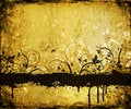 Free Floral Grunge Background Royalty Free Stock Photos - 3170938