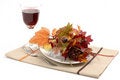 Free Autumn Table Setting Royalty Free Stock Photos - 3194408