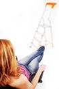 Free Girl Resting In Studio 3 Royalty Free Stock Photos - 328838