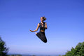 Free Woman Practising Self Defense Stock Photo - 3205030