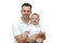 Free Father And Son Wearing White Royalty Free Stock Photo - 3206025