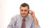 Free On The Phone Royalty Free Stock Image - 3209136