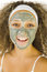 Free Green Facial Mask Royalty Free Stock Photo - 3216305