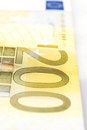 Free Two Hundred Euro Royalty Free Stock Photography - 3220517