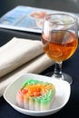 Free Jelly Mooncake Stock Image - 3250501