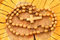 Free Wooden Rosary On Wood Stock Photo - 3257230