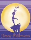 Free Happy Halloween - Big Moon Stock Photos - 3266273