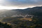 Free Mountain Village At Dusk Stock Image - 3268411