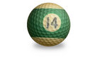 Free Pool Ball With Golf Ball Textu Royalty Free Stock Photos - 3278828