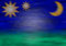Free Blurred Stars And Moon Royalty Free Stock Images - 3278169