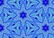 Free Blue Leaf Star A1 Royalty Free Stock Photo - 3293765
