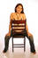 Free Chair Girl 1 Royalty Free Stock Photos - 334698
