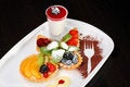 Free Mixed Desert Plate Stock Image - 3326091