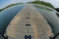 Free Floating Jetty On The Lakes Stock Image - 3379101