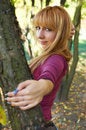 Free Autumn Blond Stock Photography - 3387382