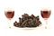 Free Two Glasses Of Red Wine Stock Photos - 3380403