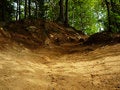 Free Empty Forest Cliff Path Royalty Free Stock Images - 3393969