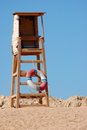 Free Sun Chair On The Beach Stock Photography - 3402532
