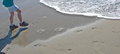 Free Fading Footsteps Stock Photography - 3412392