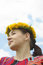 Free Happy Woman With Diadem Stock Photography - 3413942