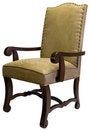 Free Accent Chair In Nail Head Trim Royalty Free Stock Images - 3426619