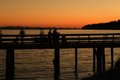 Free Sunset Pier Royalty Free Stock Images - 3427009