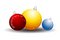 Free Glass Ball Christmas Ornaments Royalty Free Stock Photo - 3424835
