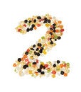 Free Dried Fruits Digit 2 Stock Photo - 3432580