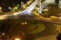 Free Circle Traffic In Budapest Royalty Free Stock Image - 3433266