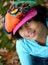 Free Girl In The Colorful Hat Royalty Free Stock Photo - 3434785