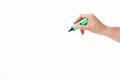 Free Green Marker Stock Photography - 3447092