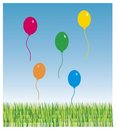 Free Free Color Balloons Royalty Free Stock Photography - 3452927