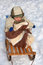 Free Young Boy On Sled Stock Images - 3455724