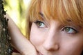 Free Wistful Autumn Blond Royalty Free Stock Image - 3464156