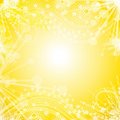 Free Gold Snowflake Background Royalty Free Stock Images - 3497129