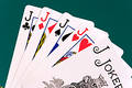 Free Cards Four Cards 09 Jacks Joker Royalty Free Stock Image - 355616