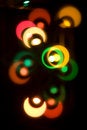 Free Blurry Colored Lights Stock Photography - 3529542