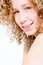 Free The Girl With The Curly Hair Royalty Free Stock Photos - 3550978