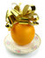 Free Orange On Saucer 1 Royalty Free Stock Photography - 3575577