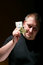 Free Man Offering Money Stock Image - 3577751
