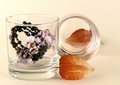 Free Dry Flowers And Two Bracelets Royalty Free Stock Image - 3585816